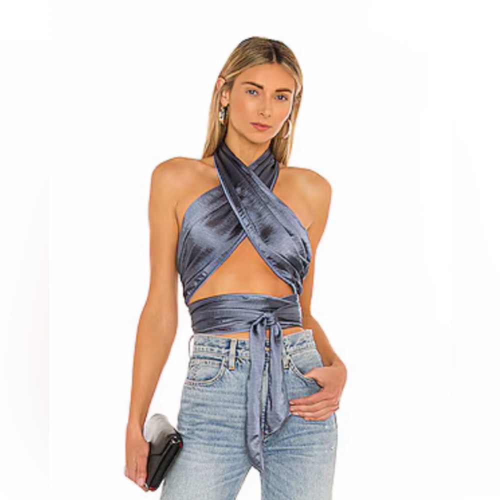 532 Top in Midnight Blue by LPA on Revolve